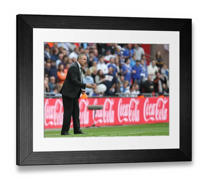 Framed Print : Millwall's Play-Off Final Triumph at Wembley: Kenny Jackett and The Lions Celebrate Promotion to Football League Championship Framed Print : Millwall's Play-Off Final Triumph at Wembley: Kenny Jackett and The Lions Celebrate Promotion to Football League Championship