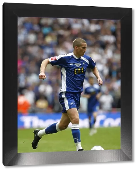 Millwall vs Swindon Town: Steve Morison's Thrilling Goal at the Coca-Cola Football League One Play-Off Final at Wembley Stadium