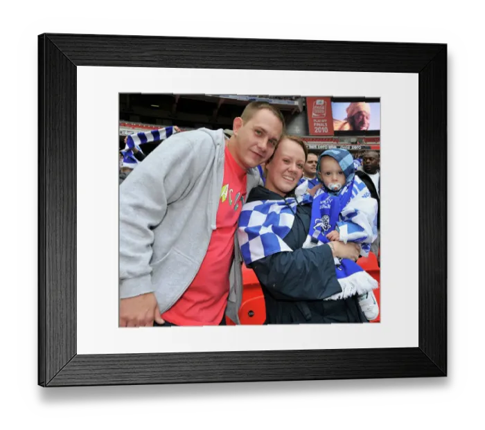 Framed Print : Coca-Cola Football League One - Play Off - Final - Millwall v Swindon Town - Wembley Stadium