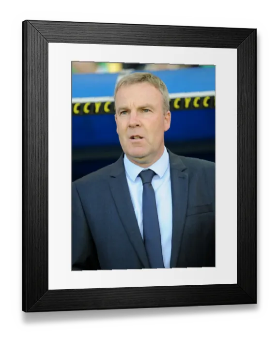 Framed Print : Kenny Jackett and Millwall: New Den Team's Determined Leader in Carling Cup Clash Against Middlesbrough