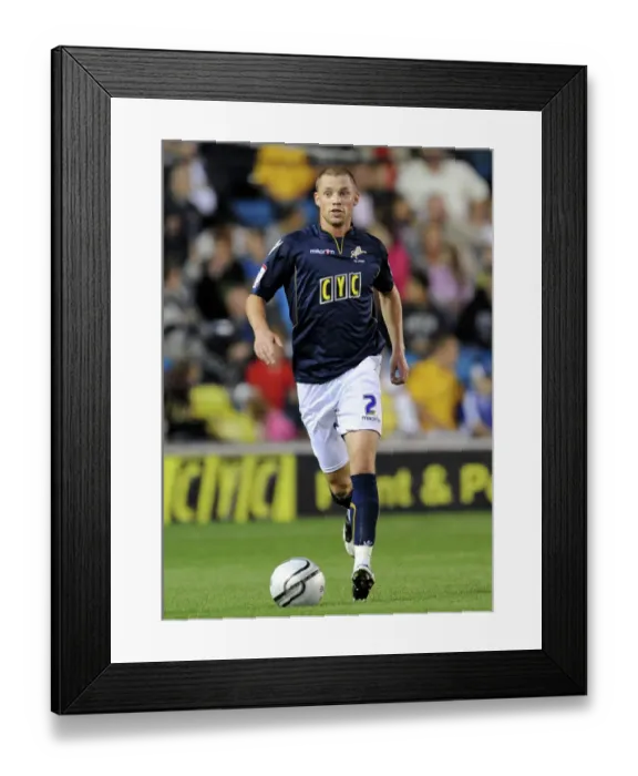 Framed Print : Millwall vs Middlesbrough in Carling Cup Second Round: Alan Dunne's Determination at The New Den Framed Print : Millwall vs Middlesbrough in Carling Cup Second Round: Alan Dunne's Determination at The New Den