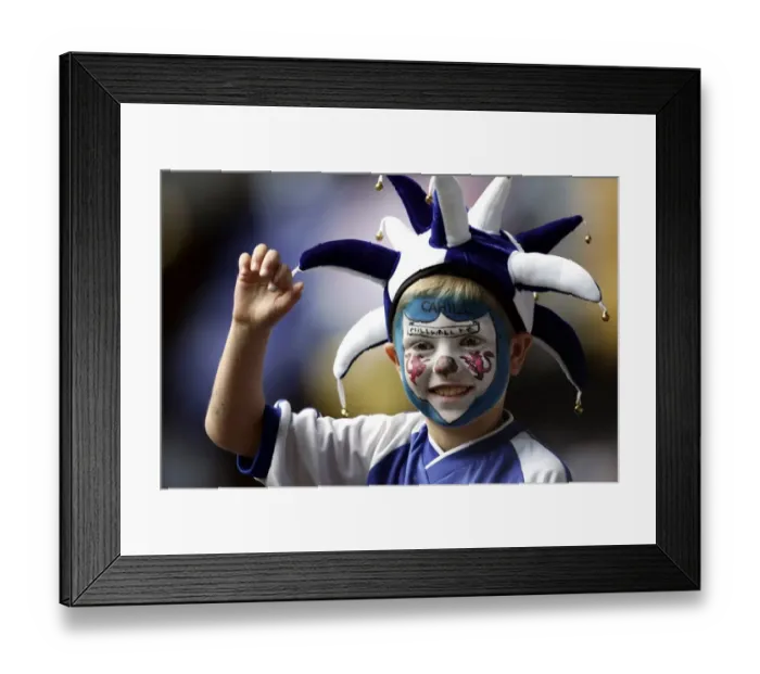 Framed Print : Young Millwall Fan's Excitement at the AXA FA Cup Final: Manchester United vs. Millwall Framed Print : Young Millwall Fan's Excitement at the AXA FA Cup Final: Manchester United vs. Millwall