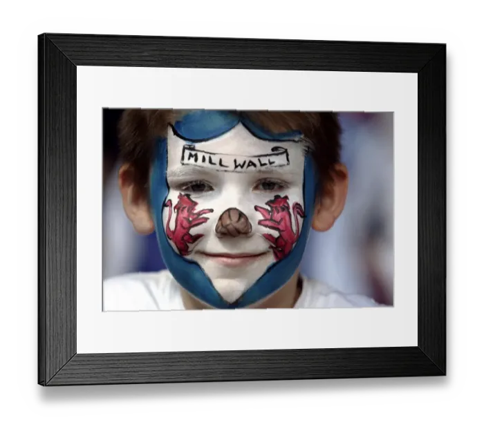 Framed Print : Young Millwall Fan's Thrill at the AXA FA Cup Final: Manchester United vs. Millwall Framed Print : Young Millwall Fan's Thrill at the AXA FA Cup Final: Manchester United vs. Millwall