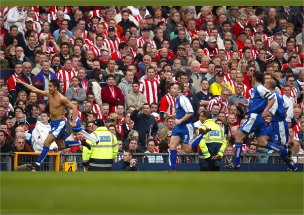 Millwall's Tim Cahill Scores the Winning Goal in FA Cup Semi-Final Against Sunderland (April 2004)