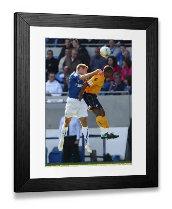 Framed Print : Soccer - npower Football League Championship - Cardiff City v Millwall - Cardiff City Stadium