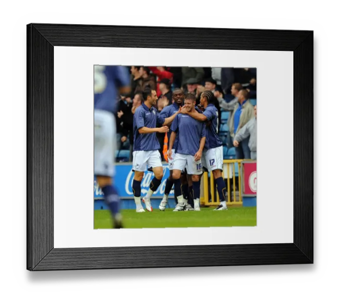 Framed Print : npower Football League Championship - Millwall v Burnley - The New Den Framed Print : npower Football League Championship - Millwall v Burnley - The New Den