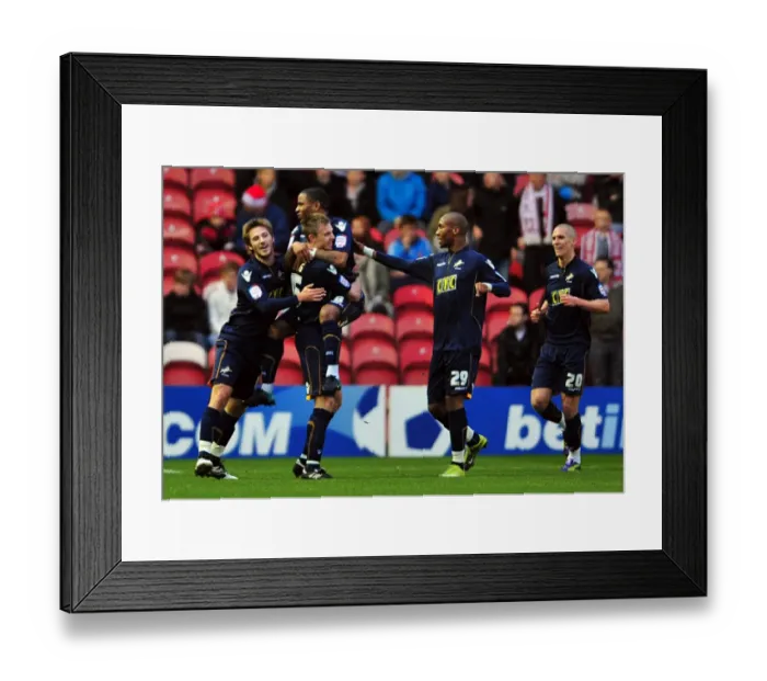 Framed Print : Millwall's Jason Puncheon Scores First Goal: Middlesbrough vs Millwall, Npower Football League Championship (2010) Framed Print : Millwall's Jason Puncheon Scores First Goal: Middlesbrough vs Millwall, Npower Football League Championship (2010)