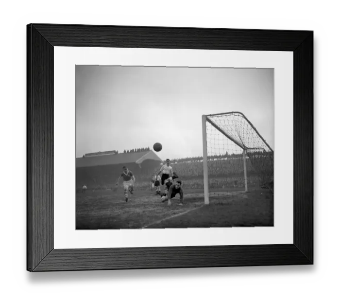 Framed Print : Millwall vs Birmingham City: A Goalkeeper Battle at The Den - Vintage FA Cup Moment