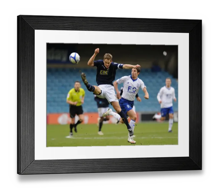Framed Print : FA Cup - Third Round - Millwall v Birmingham City - The New Den