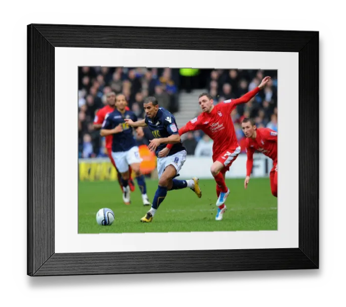Framed Print : Soccer - npower Football League Championship - Millwall v Nottingham Forest - The New Den