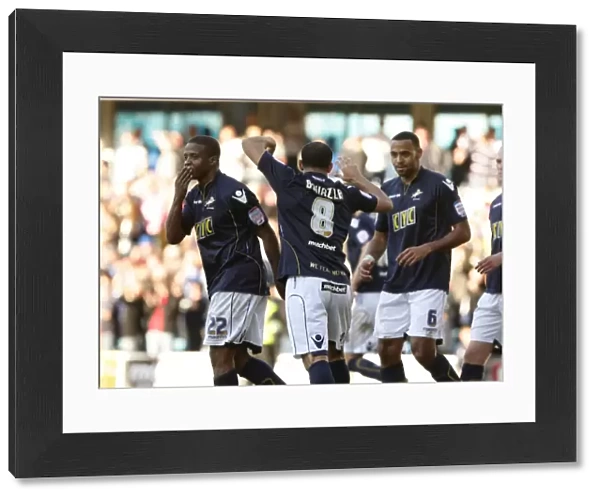 Millwall's Kevin Lisbie Scores the Winner Against Cardiff City in the Npower Championship (19-03-2011, The New Den)