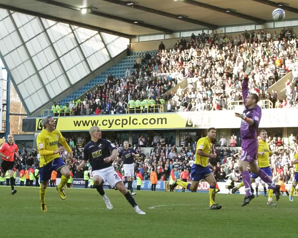 Millwall's Steve Morison Scores Thrilling Goal Against Cardiff City in Npower Championship (19-03-2011)