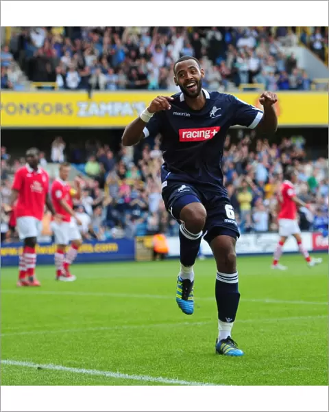 Millwall's Liam Trotter Scores Second Goal Against Nottingham Forest in Npower Championship Match (13-08-2011)