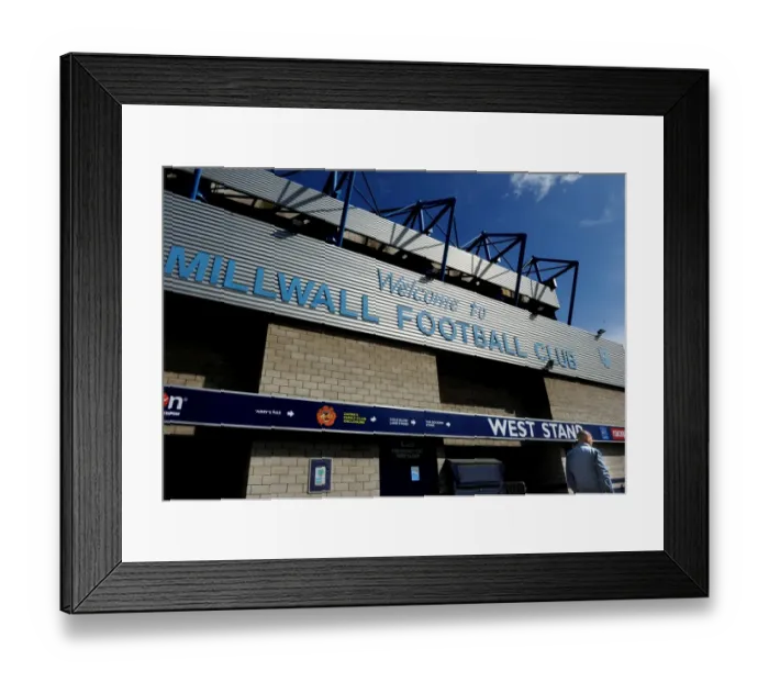 Framed Print : Millwall vs. West Ham United: Npower Championship Clash at The Den Framed Print : Millwall vs. West Ham United: Npower Championship Clash at The Den
