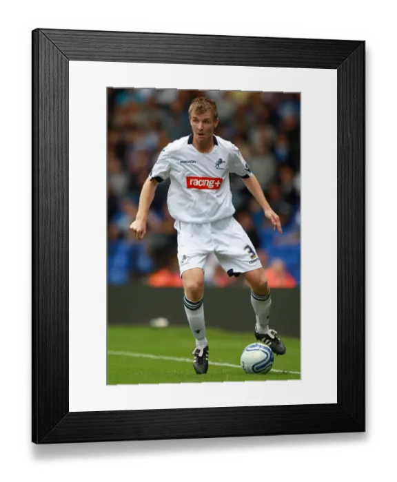 Framed Print : Millwall's Tony Craig in Action Against Birmingham City (Npower Championship, 11-09-2011)