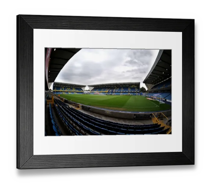 Framed Print : Millwall Football Club: Inside The Den - Npower Championship Clash Against Peterborough United (17-08-2011)