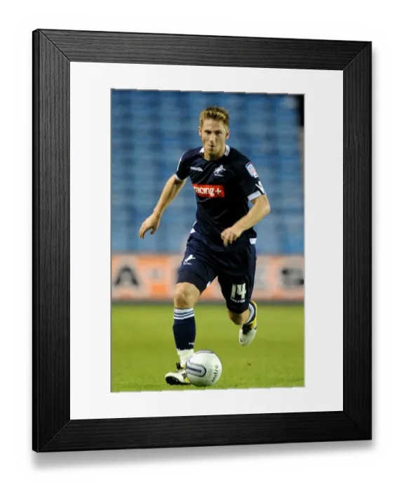 Framed Print : James Henry Scores: Millwall vs Peterborough United in Npower Championship 2011-2012 at The Den Framed Print : James Henry Scores: Millwall vs Peterborough United in Npower Championship 2011-2012 at The Den