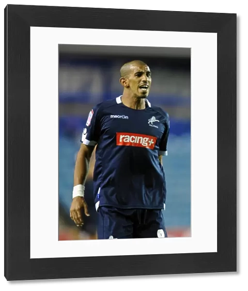 Hameur Bouazza in Action for Millwall vs. Peterborough United at The Den, Npower Championship (2011)