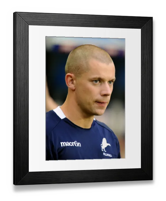 Framed Print : Intense Action: Millwall's Alan Dunne in Npower Championship Battle against Peterborough United (August 17, 2011) Framed Print : Intense Action: Millwall's Alan Dunne in Npower Championship Battle against Peterborough United (August 17, 2011)