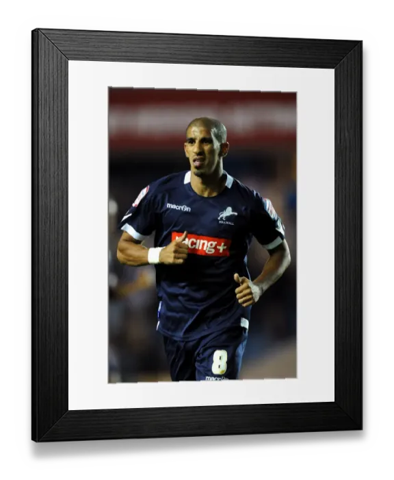 Framed Print : Millwall vs Peterborough United in the Npower Championship: Hameur Bouazza at The Den (17-08-2011) Framed Print : Millwall vs Peterborough United in the Npower Championship: Hameur Bouazza at The Den (17-08-2011)