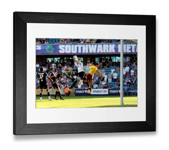 Framed Print : npower Football League Championship - Millwall v Burnley - The Den Framed Print : npower Football League Championship - Millwall v Burnley - The Den