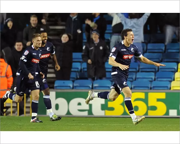 Millwall's Darius Henderson Scores First Goal Against Coventry City in Npower Championship (1-11-2011)