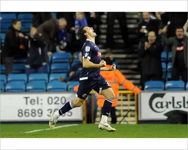 Millwall's Darius Henderson Nets First Goal Against Coventry City in Npower Championship (November 1, 2011)
