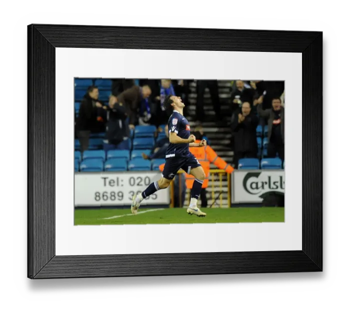 Framed Print : Millwall's Darius Henderson Nets First Goal Against Coventry City in Npower Championship (November 1, 2011) Framed Print : Millwall's Darius Henderson Nets First Goal Against Coventry City in Npower Championship (November 1, 2011)