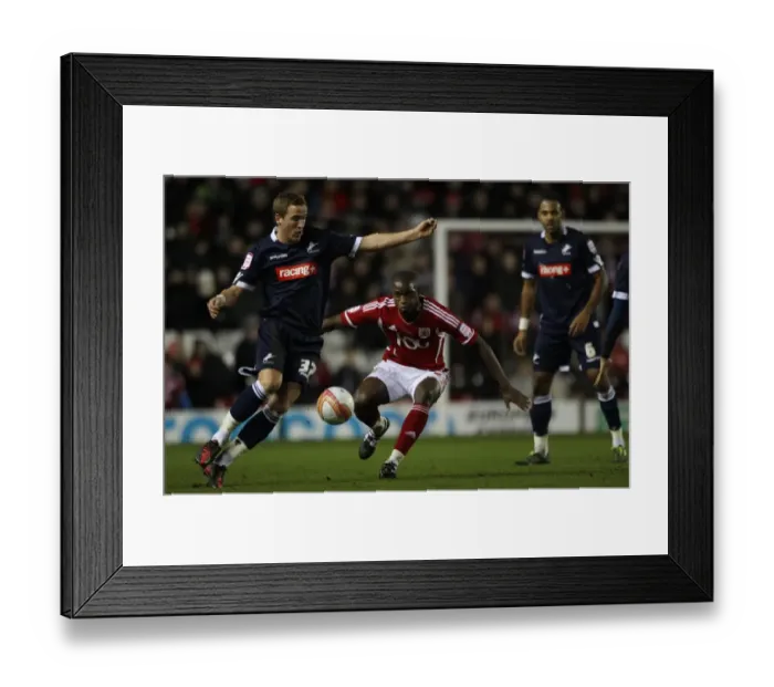 Framed Print : Millwall vs. Bristol City: Harry Kane Shields Ball Amidst Intense Championship Clash at Ashton Gate Framed Print : Millwall vs. Bristol City: Harry Kane Shields Ball Amidst Intense Championship Clash at Ashton Gate