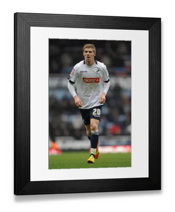 Framed Print : Millwall's Andy Keogh Scores Against West Ham United in Npower Championship Match at Upton Park (04-02-2012) Framed Print : Millwall's Andy Keogh Scores Against West Ham United in Npower Championship Match at Upton Park (04-02-2012)