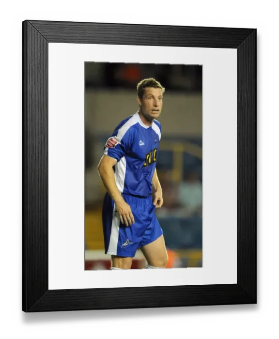 Framed Print : Neil Harris Leads Millwall to Victory: Millwall vs Oldham Athletic in Football League One (August 18, 2009) at The New Den Framed Print : Neil Harris Leads Millwall to Victory: Millwall vs Oldham Athletic in Football League One (August 18, 2009) at The New Den