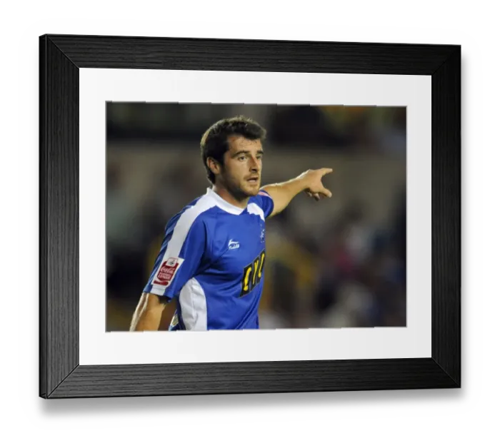 Framed Print : A Clash at The New Den: Millwall vs Oldham Athletic - Adam Bolder's Battle (August 18, 2009) Framed Print : A Clash at The New Den: Millwall vs Oldham Athletic - Adam Bolder's Battle (August 18, 2009)
