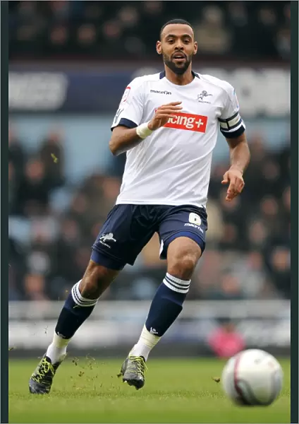Millwall vs. West Ham United: Liam Trotter in Action at Upton Park during Npower Championship Match (04-02-2012)