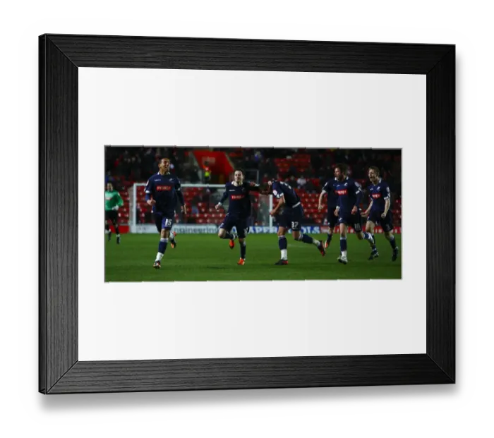 Framed Print : Millwall's Late Victory: Liam Feeny Scores FA Cup Upset Against Southampton Framed Print : Millwall's Late Victory: Liam Feeny Scores FA Cup Upset Against Southampton