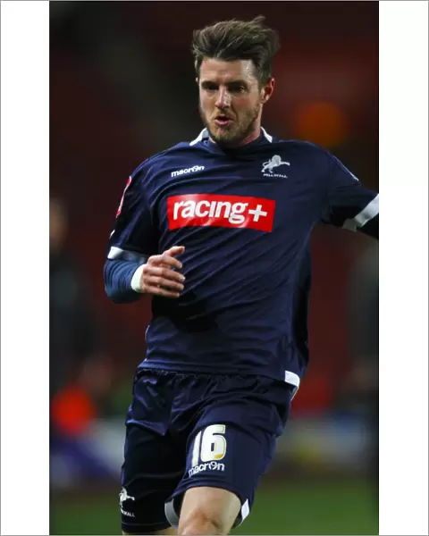 Millwall at St Mary's Stadium: FA Cup Fourth Round Replay Against Southampton - Scott Barron