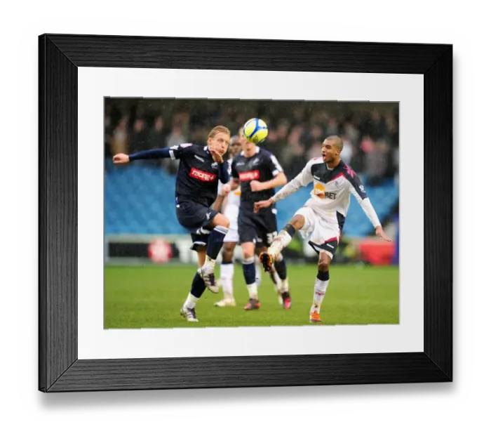 Framed Print : Millwall vs. Bolton Wanderers: A Battle for FA Cup Possession - Fifth Round, 2012
