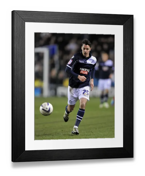 Framed Print : Millwall vs Charlton Athletic: The Derby at The Den, Championship 2012