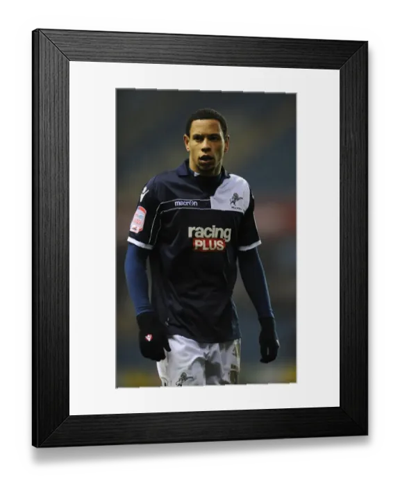Framed Print : Millwall vs Burnley: Nathan Tyson at The Den - Npower Championship (19-01-2013) Framed Print : Millwall vs Burnley: Nathan Tyson at The Den - Npower Championship (19-01-2013)