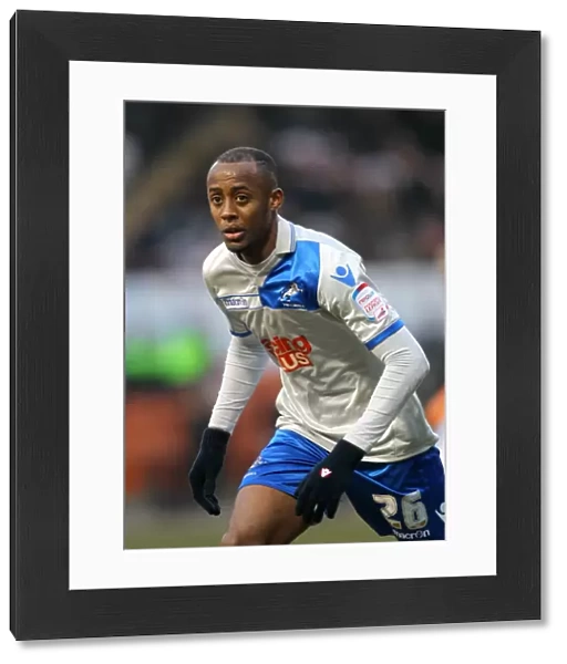 Millwall's Jimmy Abdou in Action against Blackpool in Npower Championship Match at Bloomfield Road (February 9, 2013)