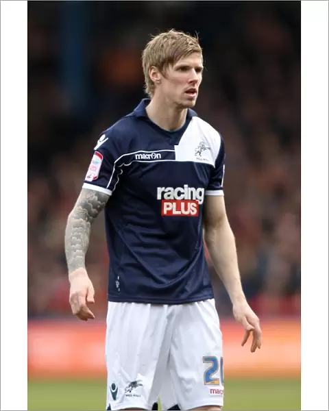 FA Cup Fifth Round: Andy Keogh Scores for Millwall against Luton Town at Kenilworth Road (16-02-2013)