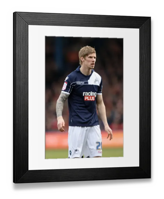 Framed Print : FA Cup Fifth Round: Andy Keogh Scores for Millwall against Luton Town at Kenilworth Road (16-02-2013) Framed Print : FA Cup Fifth Round: Andy Keogh Scores for Millwall against Luton Town at Kenilworth Road (16-02-2013)