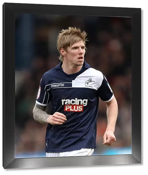 Millwall's Andy Keogh Scores in FA Cup Fifth Round Clash Against Luton Town at Kenilworth Road