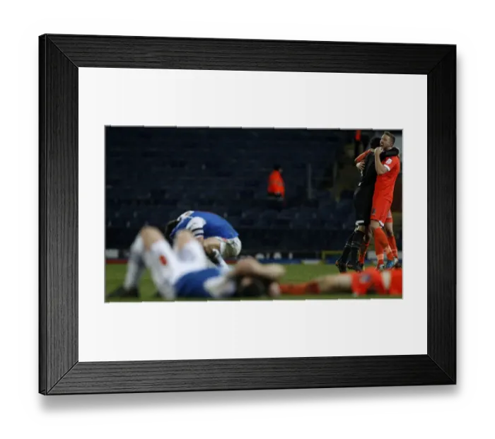 Framed Print : Millwall Celebrates FA Cup Quarter Final Victory over Blackburn Rovers at Ewood Park Framed Print : Millwall Celebrates FA Cup Quarter Final Victory over Blackburn Rovers at Ewood Park