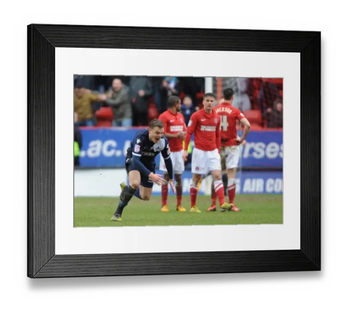 Framed Print : Shane Lowry's Double Strike: Millwall's Victory Against Charlton Athletic (16-03-2013) Framed Print : Shane Lowry's Double Strike: Millwall's Victory Against Charlton Athletic (16-03-2013)