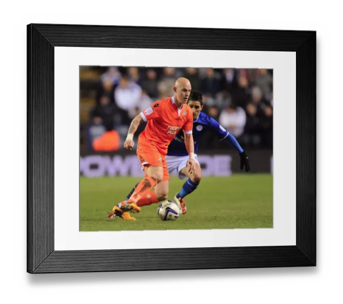 Framed Print : Challenge at King Power: Knockaert vs. Chaplow - Npower Championship Clash between Leicester City and Millwall Framed Print : Challenge at King Power: Knockaert vs. Chaplow - Npower Championship Clash between Leicester City and Millwall