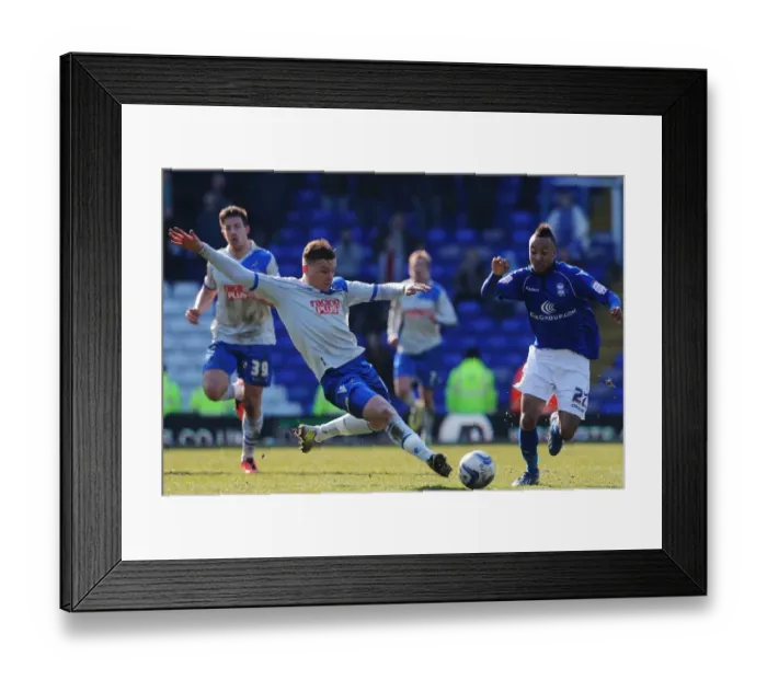 Framed Print : npower Football League Championship - Birmingham City v Millwall - St. Andrew s Framed Print : npower Football League Championship - Birmingham City v Millwall - St. Andrew s