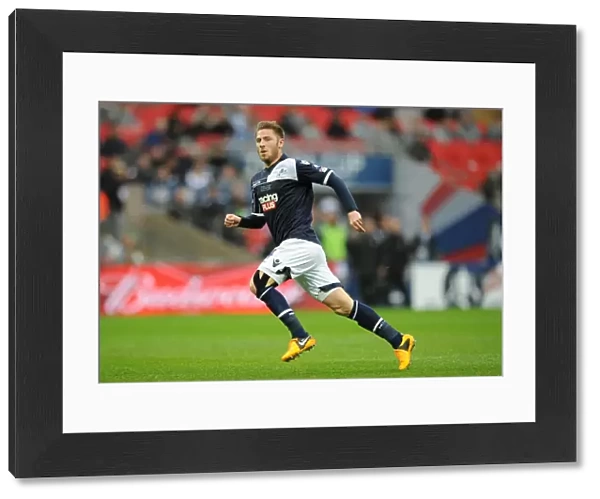 Millwall's James Henry Scores the Winning Goal at FA Cup Semi-Final vs Wigan Athletic at Wembley Stadium (2013)