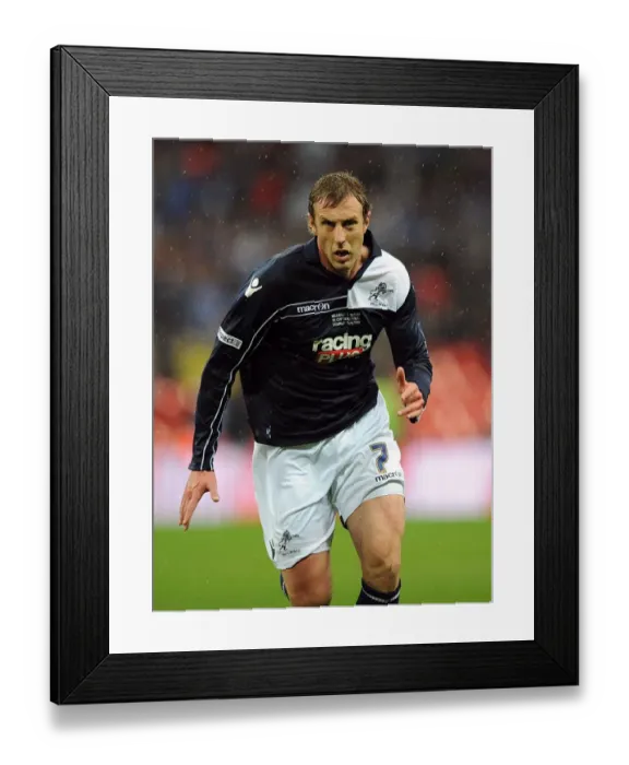 Framed Print : Rob Hulse's Thrilling FA Cup Semi-Final Goal: Millwall vs Wigan Athletic at Wembley Stadium (2013) Framed Print : Rob Hulse's Thrilling FA Cup Semi-Final Goal: Millwall vs Wigan Athletic at Wembley Stadium (2013)