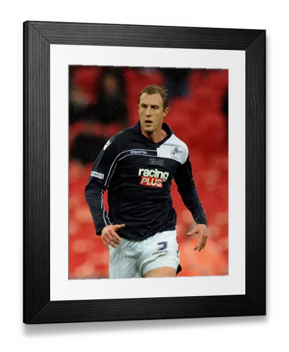 Framed Print : Thrilling FA Cup Semi-Final: Rob Hulse Scores for Millwall against Wigan Athletic at Wembley Stadium (2013) Framed Print : Thrilling FA Cup Semi-Final: Rob Hulse Scores for Millwall against Wigan Athletic at Wembley Stadium (2013)