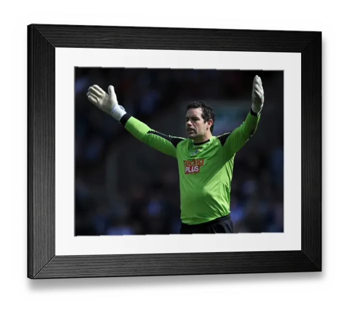 Framed Print : Millwall's David Forde Saves Huddersfield Town's Penalty in Championship Clash at John Smith's Stadium (20-04-2013) Framed Print : Millwall's David Forde Saves Huddersfield Town's Penalty in Championship Clash at John Smith's Stadium (20-04-2013)